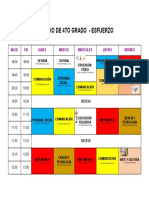 Horario de Casa