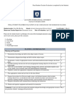 Final Evaluation by Naw Hla Hla San