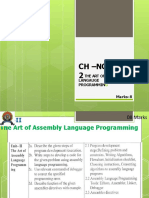 CH - No-2: The Art of Assembly Langauge Programmin Marks-8
