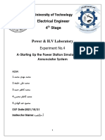 Starting Up Power Station Simulator & Fault Annunciator System