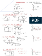 8 - Negative Clipper Circuits