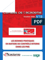 bonne pratiques controle interne