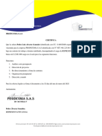 Certificacion Laboral