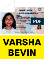 Varsha Bevin ESA