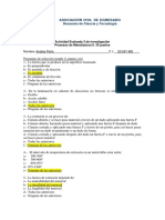 Actividad Evaluada Investigativa 3. Curso de Procesos de Manufactura 2