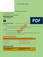 Setup For Nifty Trading