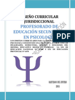 Formación inicial del profesorado de psicología