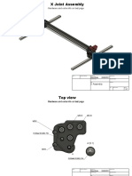 X Joint Assembly: Hardware and Extra Info On Last Page