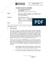 Informe - Recurso de Apelación - DU 037-94