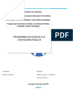 Programa Aplicado A La Contaduria Publica