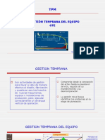 GM 08 - GESTION TEMPRANA  (TPM)