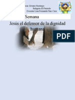 Taller Jesús Defiende La Dignidad Humana