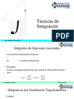 Integrales de Funciones Racionales 11 de Noviembre