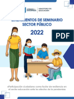 Lineamientos Seminario Sector Público 2022