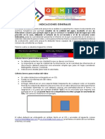 Indicaciones Generales