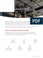 Control of Work Brochure