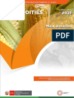 Commodities Maíz Amarillo Duro - Abr-Jun 2021