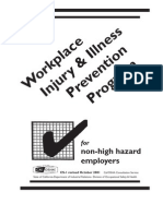 W Orkplace Injur y & Illness Ev Ention Ogram: Non-High Hazard Employers