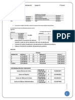 Caso Practico de Costos de Distribucion