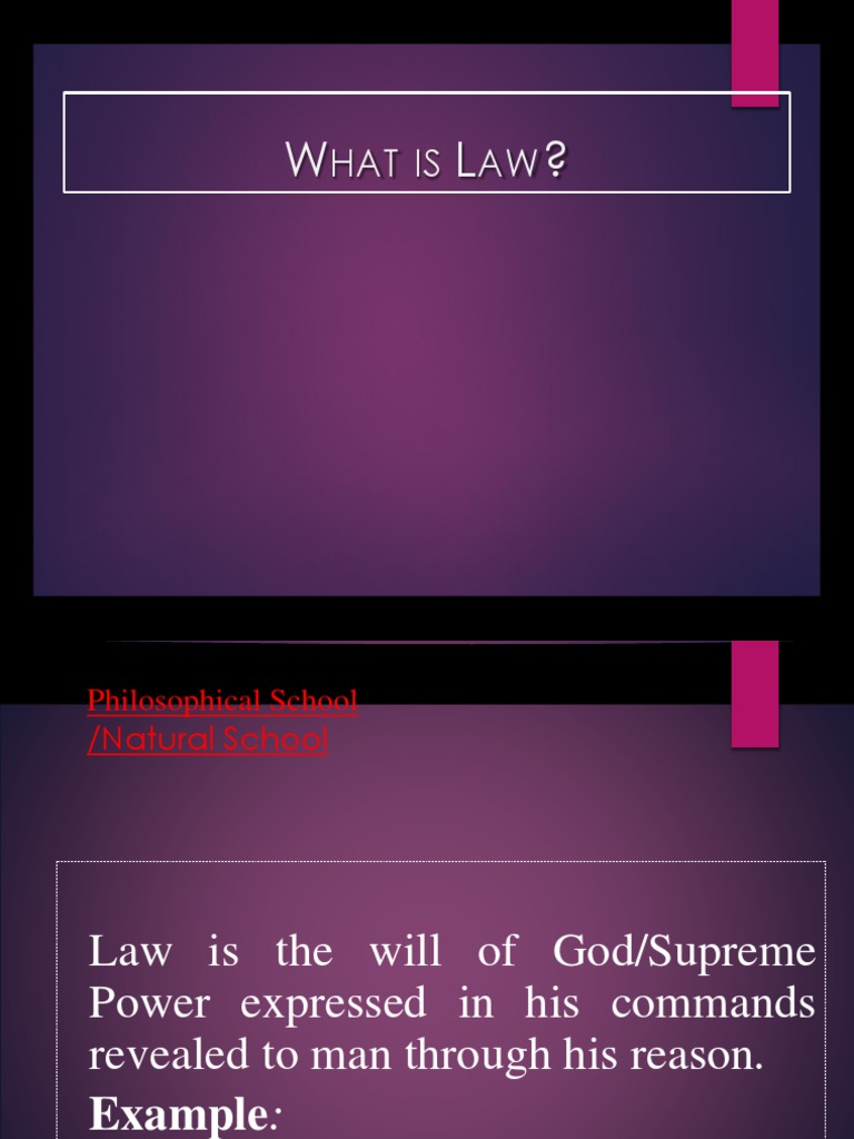 What Is Law PDF Reason Jurisprudence