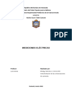 Mediciones eléctricas: instrumentos y unidades de medida