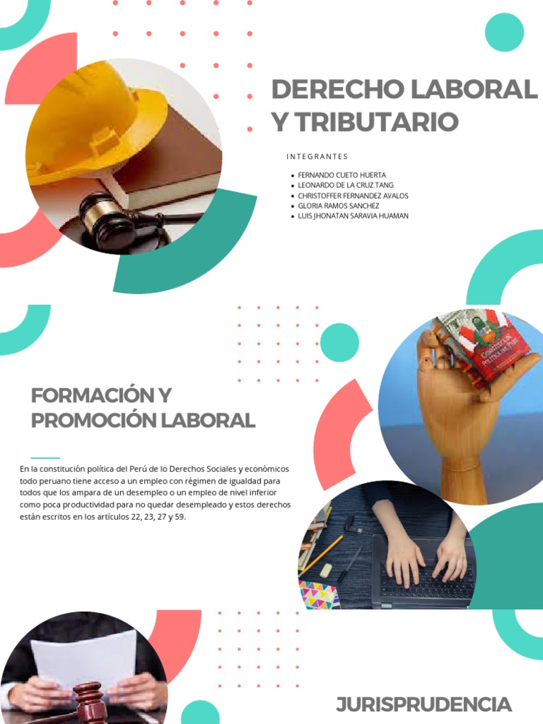 Derecho Laboral PPT Semana 3 | PDF | Derecho laboral | Caso de ley