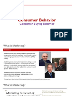 Marketing Management Consumer Behavior and Buying Behavior Business Buying Behavior