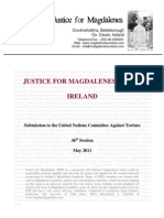 Nuns Tortured Thousands in Magdalene Laundries - Justice For Magdalenes Report May 2011