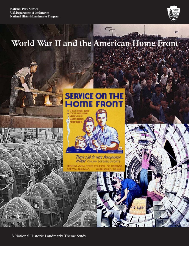 WWII American Home Front History PDF Franklin D pic