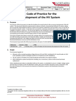 IMP/001/912 - Code of Practice For The Economic Development of The HV System
