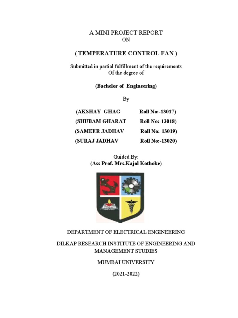 A Mini Project Report | PDF | Amplifier | Operational Amplifier