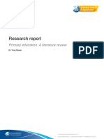 Research Report: Primary Education: A Literature Review