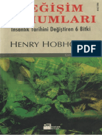 Henry Hobhouse - Değişim Tohumları - İnsanlık Tarihini Değiştiren 6 Bitki