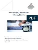Nursing Care Plan For Sleep Disorders