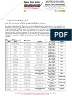 List of upstream structures on railway bridges