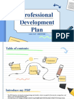 Professional Development Plan: Aisha Saif - H00292386