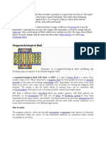 Magnetorheological Fluid