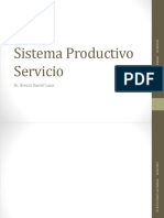 Sistema Productivo Servicio