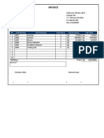 41-Membuat Invoice Di Microsoft Excel