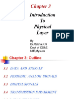 To Physical Layer: by DR - Rekha.K.S Dept of CS&E, NIE, Mysuru