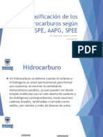 Clasificación de Los Hidrocarburos Según SPE, AAPG