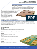 PRINTED CIRCUIT BOARDS FOR HEAVY COPPER DESIGNS