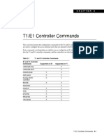 T1/E1 Controller Commands