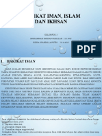 Hakikat Iman, Islam Dan Ikhsan Kelompok 3