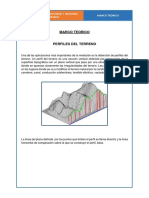 Dibujo de Perfil Longitudinal y Secciones Transversales