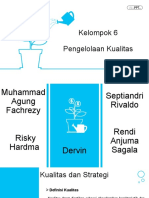 Kelompok 6 - Pengelolaan Kualitas