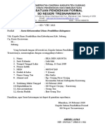 Format Rekomendasi Dinas Pendidikan