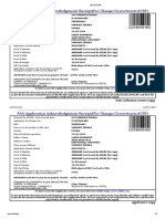 PAN Application Acknowledgement Receipt (For Change/Correction) or (CSF)