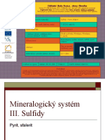 III - 2 - Sada - A - P9 - Ods - 7. Sulfidy - Pyrit, Sfalerit