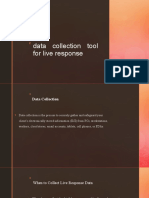 Data Collection Tool For Live Response
